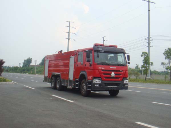 豪沃雙橋水罐消防車16噸（國(guó)五）